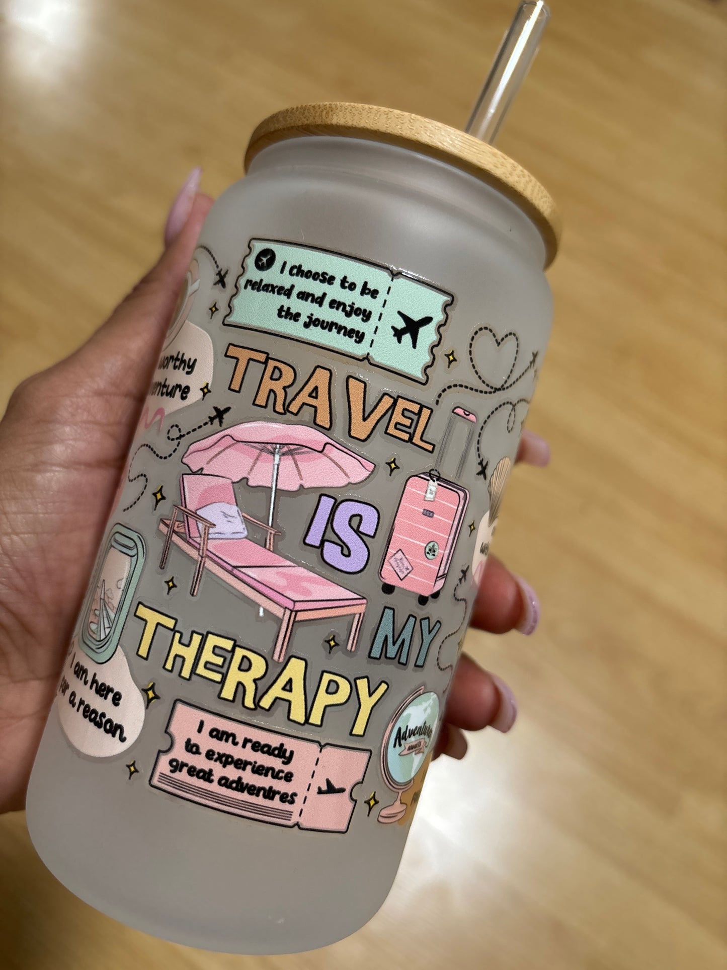 Travel is my Therapy Cup