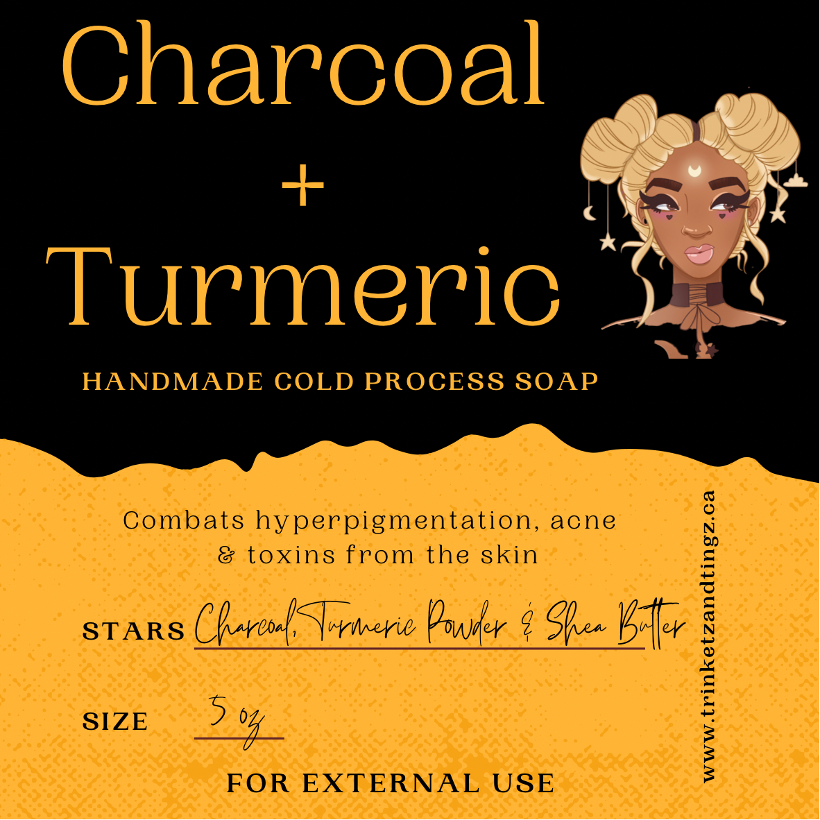 Sea Moss + Turmeric Soap