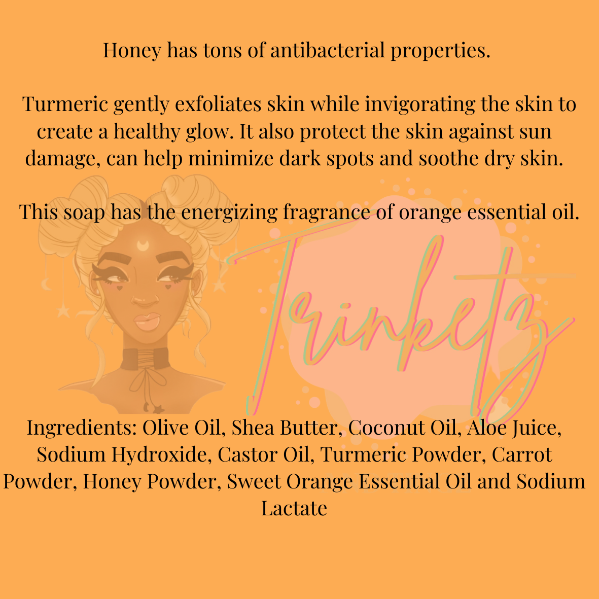 Carrot Honey Turmeric Soap